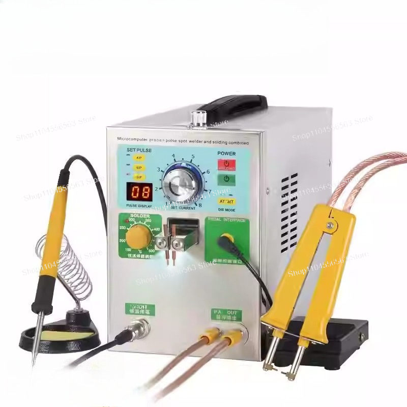 Spot Welder 18650 Battery Pack - เครื่องเชื่อมจุดอัตโนมัติแบบพัลส์อินดักชั่น 3.2KW รุ่น 709AD+ สำหรับเชื่อมแบตเตอรี่แพ็ค 18650