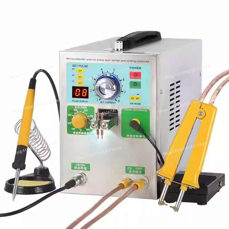 เครื่องเชื่อมจุดอัตโนมัติแบบพั - Spot Welder 18650 Battery Pack บทวิจารณ์และราคา