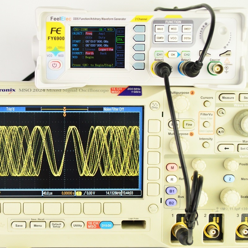 Feelelec FY6900 0-60MHz เครื่อ - Function Arbitrary Waveform Generator บทวิจารณ์และราคา