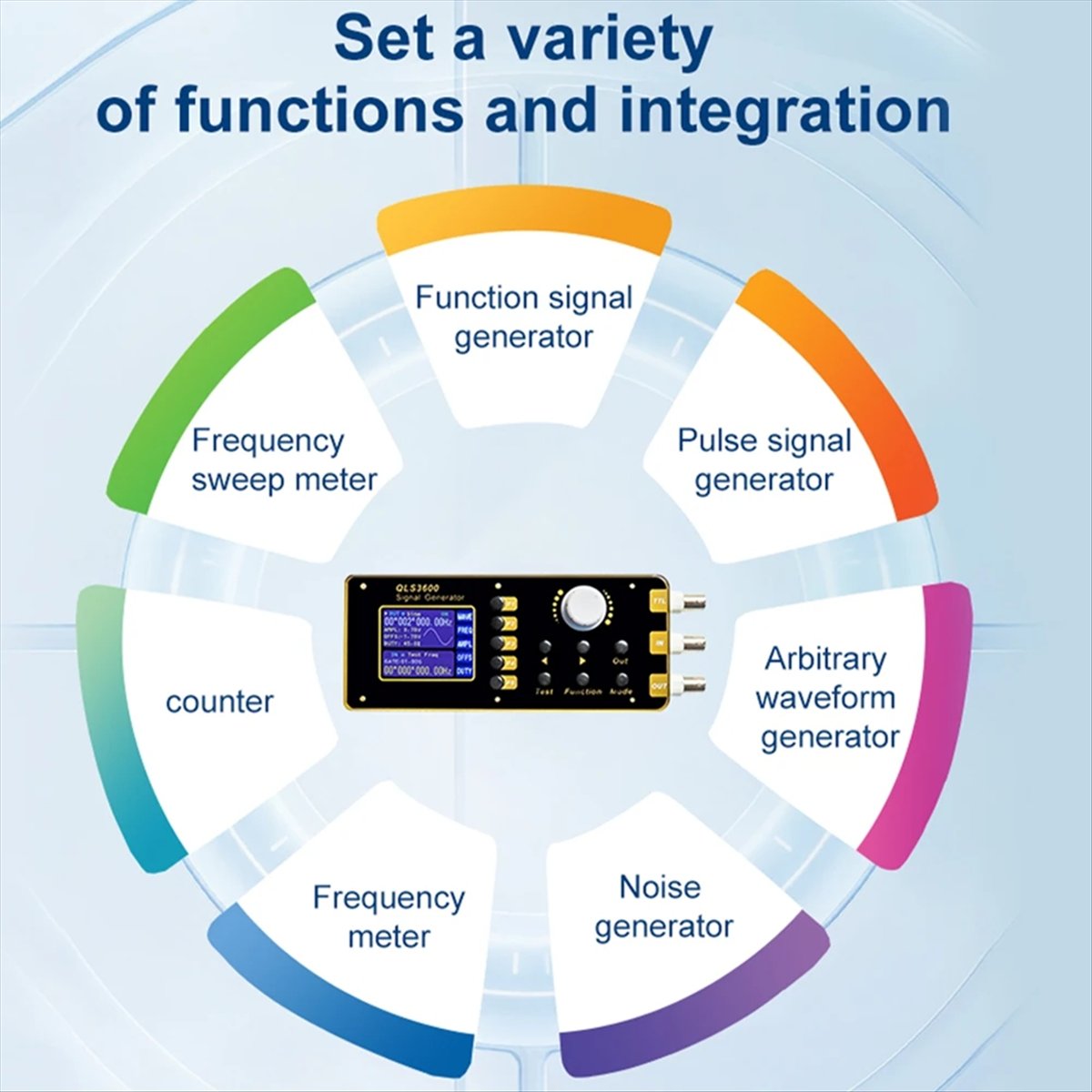 เครื่องกำเนิดสัญญาณ M85K QLS32 - Function Arbitrary Waveform Generator บทวิจารณ์และราคา