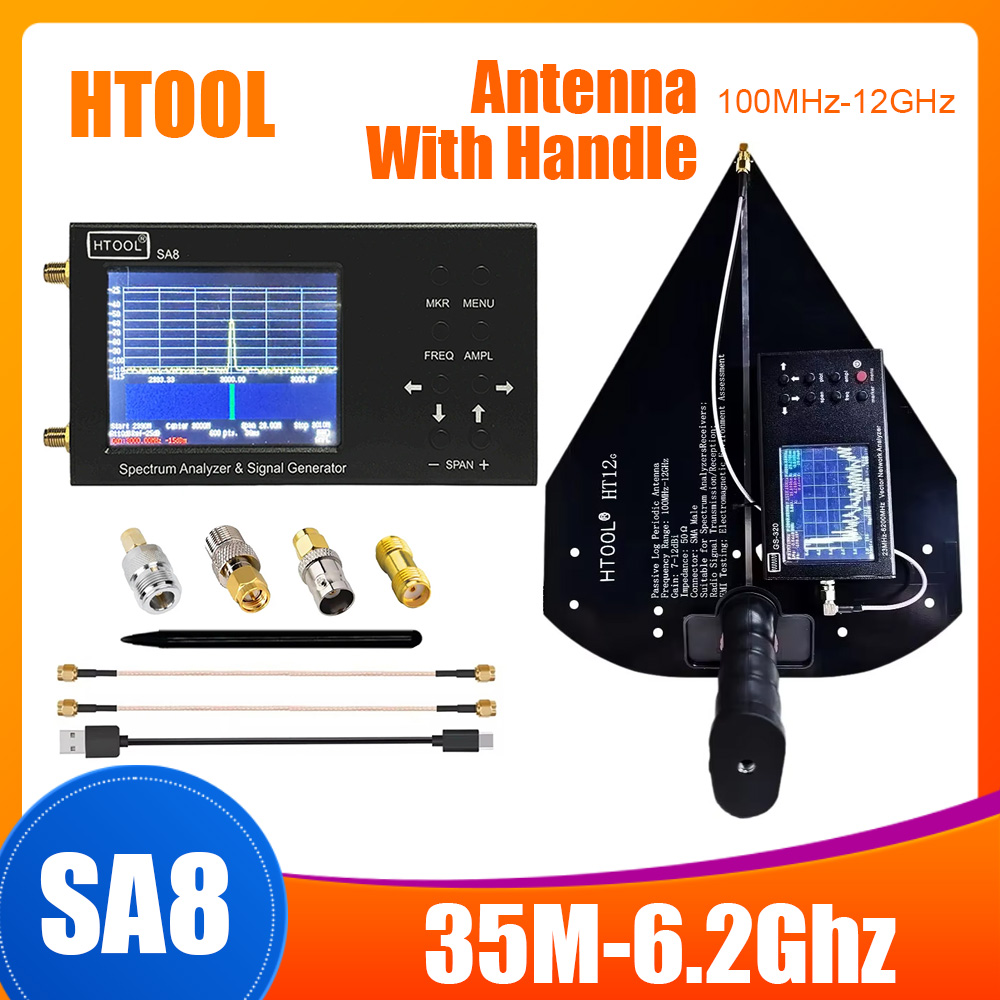 เครื่องวิเคราะห์สเปกตรัม HTOOL - Signal Generator Spectrum Analyzer บทวิจารณ์และราคา