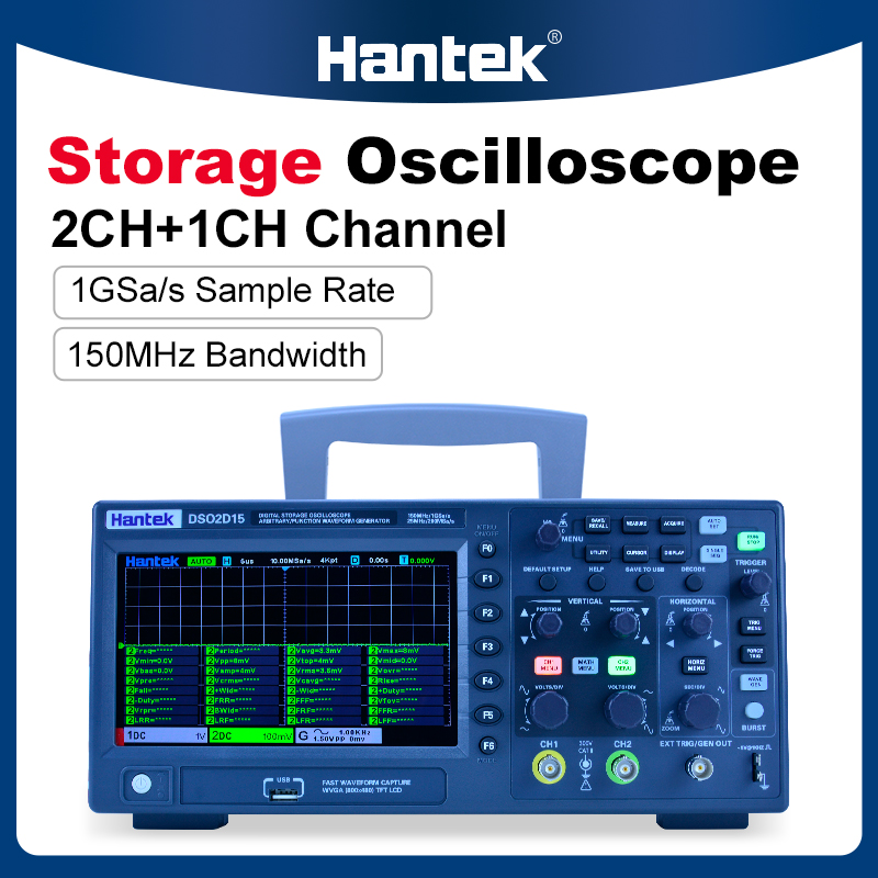 ออสซิลโลสโคปดิจิตอลแบบพกพา Han - Signal Generator Spectrum Analyzer บทวิจารณ์และราคา