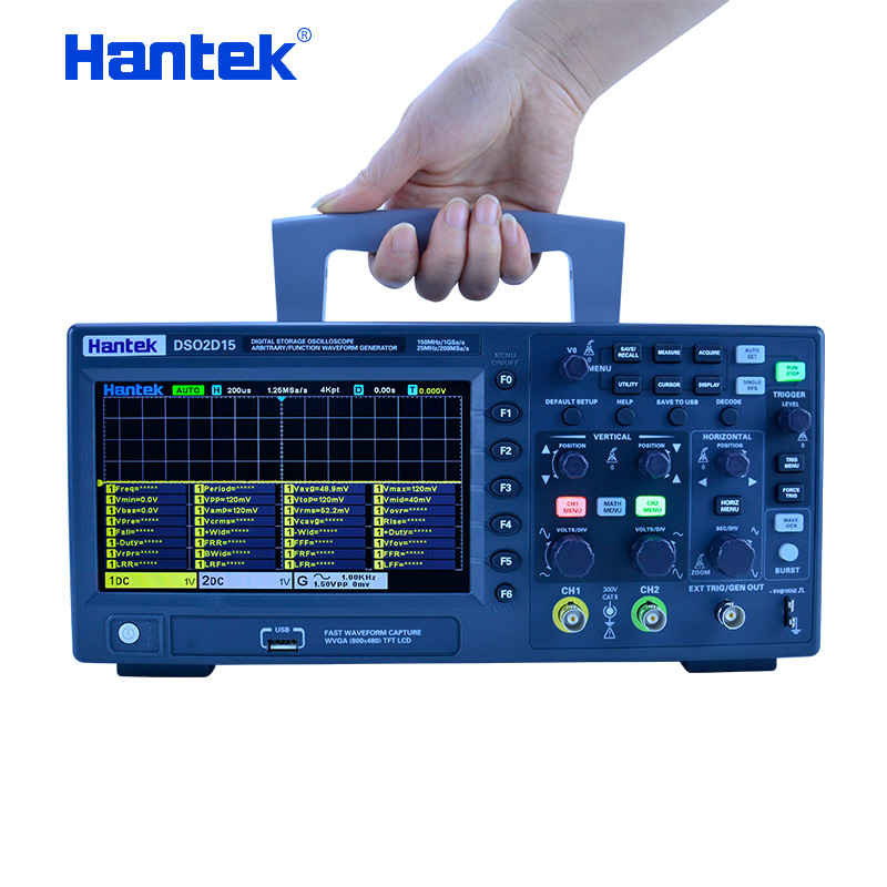 ออสซิลโลสโคปดิจิตอลแบบพกพา Han - Signal Generator Spectrum Analyzer บทวิจารณ์และราคา