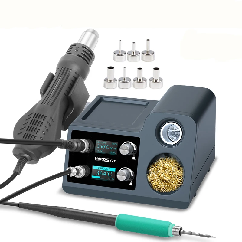 ปืนลมร้อน T12 8210 8115 8245 แ - Hot Air Rework Station T12 บทวิจารณ์และราคา