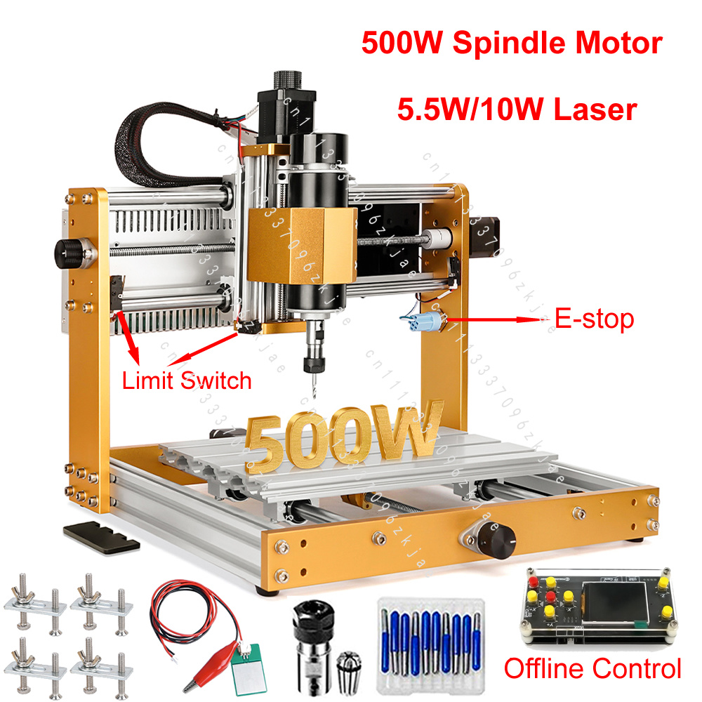 เครื่องเราเตอร์ CNC อลูมิเนียม - Mini Laser Engraver Cnc Router บทวิจารณ์และราคา